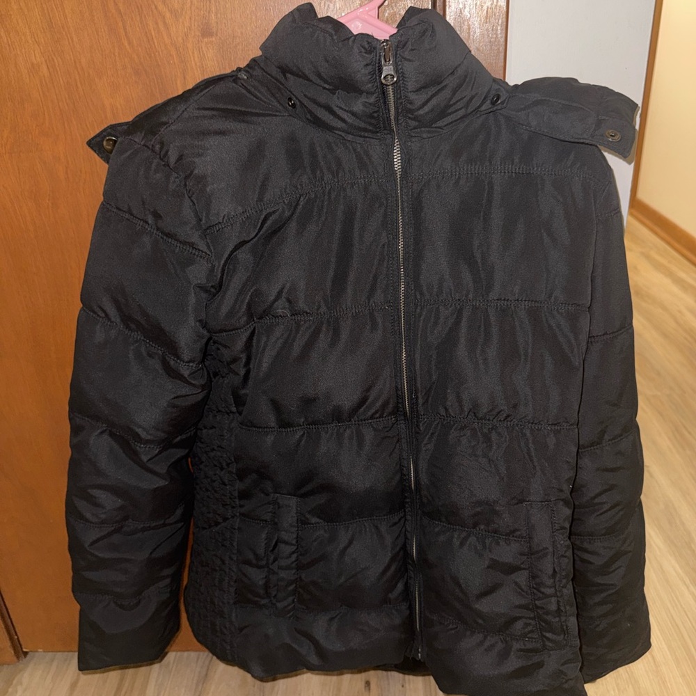 Black Winter Coat